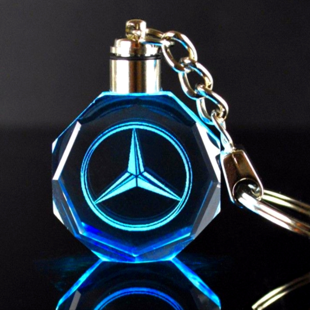 Mercedes Benz Led light up keychain